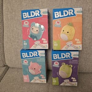 NEW Squishmallows BLDR Collectible Figures - Pink, Orange, Blue, Purple, Green